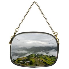 Residential Paddy Field Step Cloud Chain Purse (two Sides) by Sarkoni