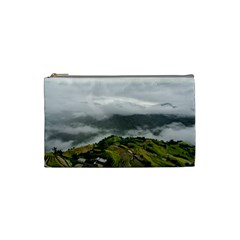 Residential Paddy Field Step Cloud Cosmetic Bag (small) by Sarkoni