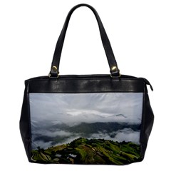 Residential Paddy Field Step Cloud Oversize Office Handbag by Sarkoni