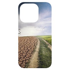 Climate Landscape Iphone 14 Pro Black Uv Print Case by Sarkoni