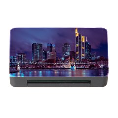 Frankfurt City Skyline Skyscraper Memory Card Reader With Cf by Sarkoni