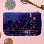 Frankfurt City Skyline Skyscraper Large Coin Purse Back