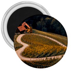 Vineyard Agriculture Farm Autumn 3  Magnets by Sarkoni