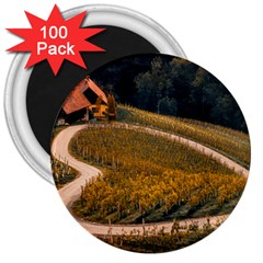 Vineyard Agriculture Farm Autumn 3  Magnets (100 Pack) by Sarkoni