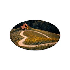 Vineyard Agriculture Farm Autumn Sticker Oval (100 Pack) by Sarkoni