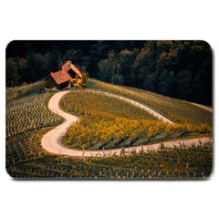 Vineyard Agriculture Farm Autumn Large Doormat by Sarkoni