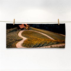 Vineyard Agriculture Farm Autumn Hand Towel by Sarkoni