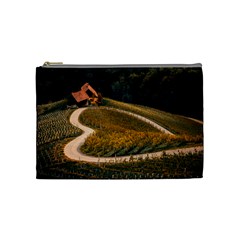 Vineyard Agriculture Farm Autumn Cosmetic Bag (medium) by Sarkoni