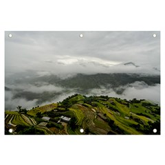 Residential Paddy Field Step Cloud Banner And Sign 6  X 4  by Sarkoni