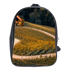 Vineyard Agriculture Farm Autumn School Bag (xl) by Sarkoni