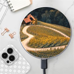 Vineyard Agriculture Farm Autumn Wireless Fast Charger(white) by Sarkoni