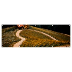 Vineyard Agriculture Farm Autumn Banner And Sign 12  X 4  by Sarkoni