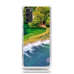 River Waterfall Samsung Galaxy S20 6 2 Inch Tpu Uv Case by Sarkoni