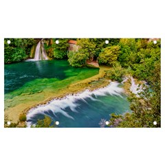 River Waterfall Banner And Sign 7  X 4  by Sarkoni