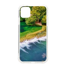 River Waterfall Iphone 11 Tpu Uv Print Case by Sarkoni