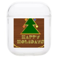 Art Deco Holiday Card Soft Tpu Airpods 1/2 Case by Amaryn4rt