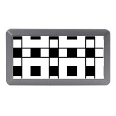 Black And White Pattern Memory Card Reader (mini) by Amaryn4rt