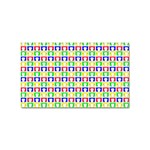 Colorful Seamless Pattern Sticker Rectangular (10 pack) Front