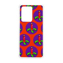 Christmas Candles Seamless Pattern Samsung Galaxy S20 Ultra 6 9 Inch Tpu Uv Case by Amaryn4rt