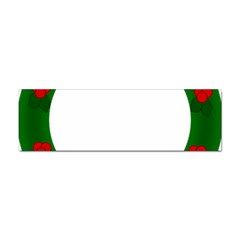 Holiday Wreath Sticker Bumper (100 Pack) by Amaryn4rt