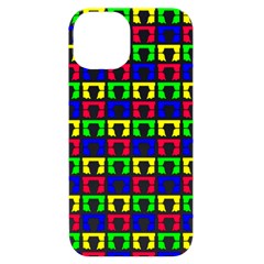 Colorful Seamless Pattern Iphone 14 Black Uv Print Case by Amaryn4rt