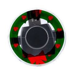 Holiday Wreath On-the-go Memory Card Reader by Amaryn4rt