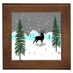 Rocky Mountain High Colorado Framed Tile by Amaryn4rt