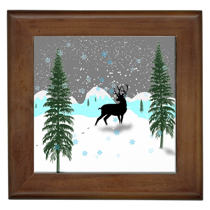 Rocky Mountain High Colorado Framed Tile