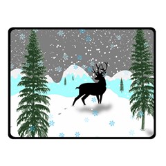 Rocky Mountain High Colorado Fleece Blanket (small) by Amaryn4rt