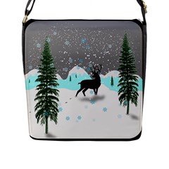 Rocky Mountain High Colorado Flap Closure Messenger Bag (l) by Amaryn4rt