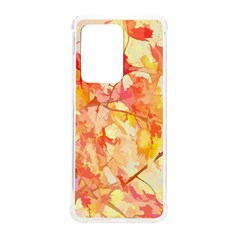 Monotype Art Pattern Leaves Colored Autumn Samsung Galaxy S20 Ultra 6 9 Inch Tpu Uv Case