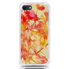 Monotype Art Pattern Leaves Colored Autumn Iphone Se by Amaryn4rt