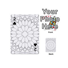 Roses Stained Glass Playing Cards 54 Designs (mini) by Amaryn4rt