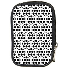 Seamless Honeycomb Pattern Compact Camera Leather Case by Amaryn4rt