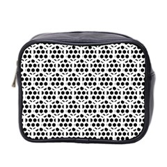 Seamless Honeycomb Pattern Mini Toiletries Bag (two Sides) by Amaryn4rt