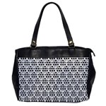 Seamless Honeycomb Pattern Oversize Office Handbag Front