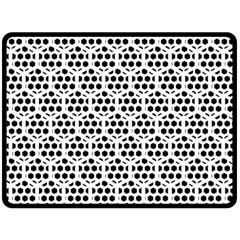 Seamless Honeycomb Pattern Fleece Blanket (large) by Amaryn4rt