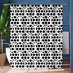 Seamless Honeycomb Pattern Shower Curtain 60  X 72  (medium)  by Amaryn4rt