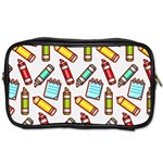 Seamless Pixel Art Pattern Toiletries Bag (Two Sides) Front