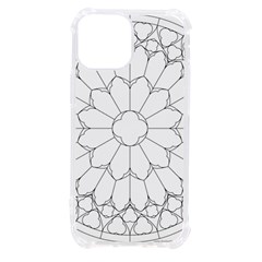 Roses Stained Glass Iphone 13 Mini Tpu Uv Print Case by Amaryn4rt