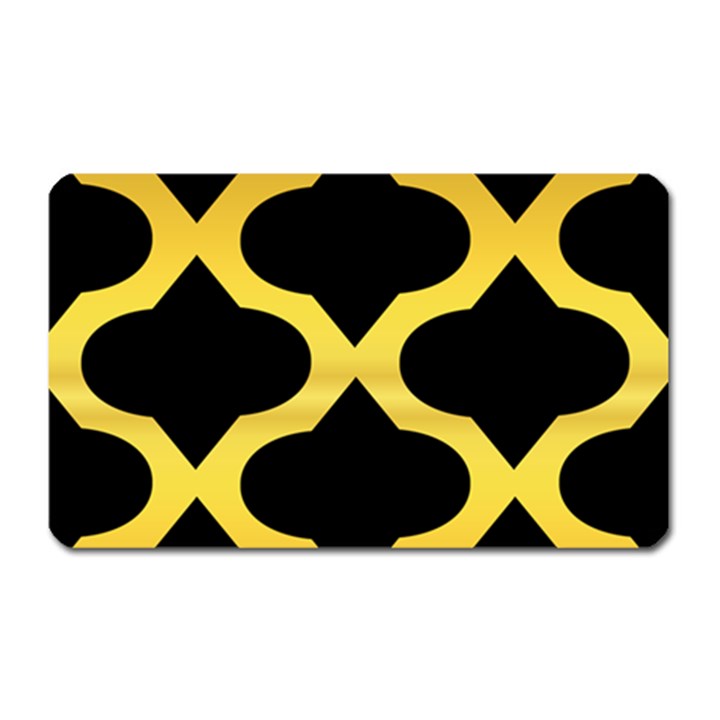 Seamless Gold Pattern Magnet (Rectangular)