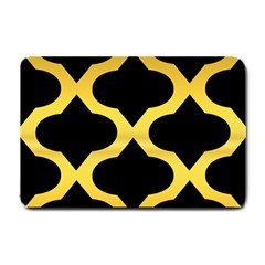 Seamless Gold Pattern Small Doormat by Amaryn4rt