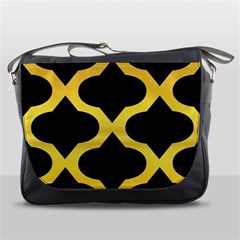 Seamless Gold Pattern Messenger Bag by Amaryn4rt