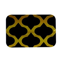 Seamless Gold Pattern Open Lid Metal Box (silver)   by Amaryn4rt