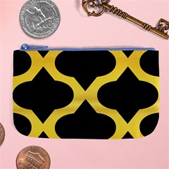 Seamless Gold Pattern Large Coin Purse by Amaryn4rt