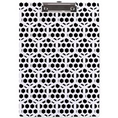 Seamless Honeycomb Pattern A4 Acrylic Clipboard by Amaryn4rt