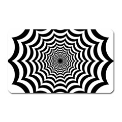 Spider Web Hypnotic Magnet (rectangular) by Amaryn4rt