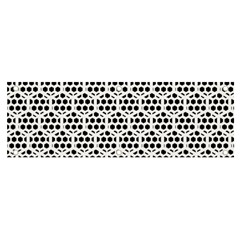 Seamless Honeycomb Pattern Banner And Sign 6  X 2  by Amaryn4rt