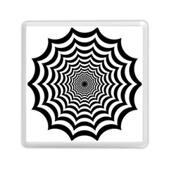 Spider Web Hypnotic Memory Card Reader (square) by Amaryn4rt