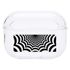 Spider Web Hypnotic Hard Pc Airpods Pro Case by Amaryn4rt